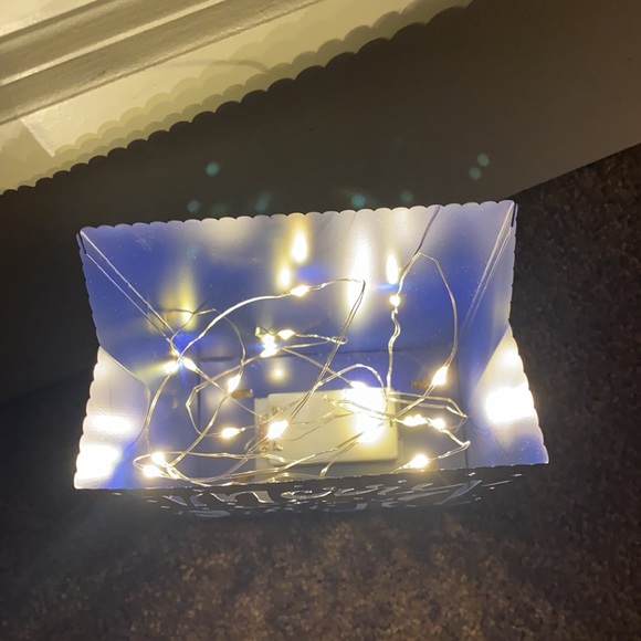 holiday merry and bright LED luminary - Picture 3 of 6